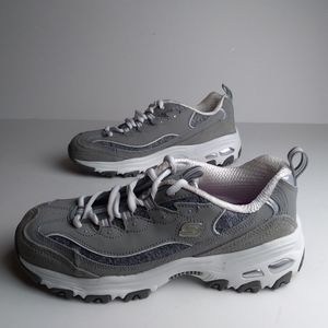 Skechers D'Lites Sneakers gray size 7